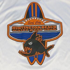 A4 Huntington Beach Polo Club V Neck Wicking Tee Shirt Size Medium